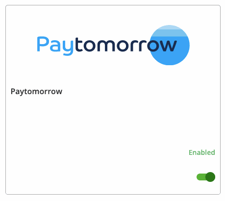 PayTomorrow in My Apps